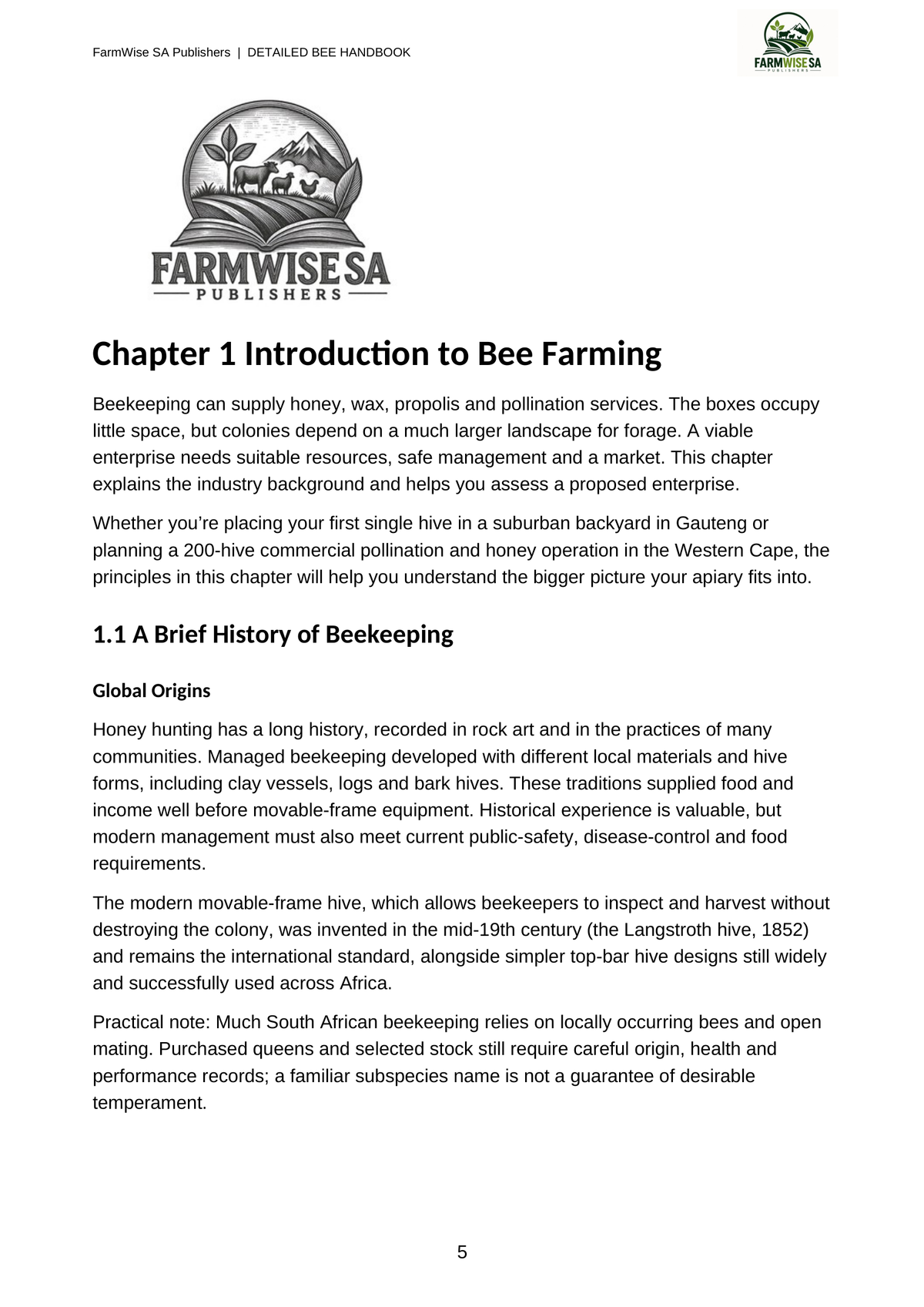Detailed Bee Farming Handbook