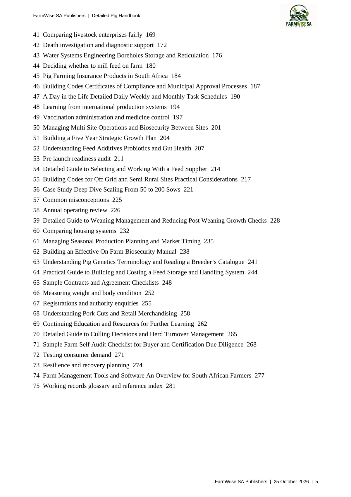 Detailed Pig Farming Handbook