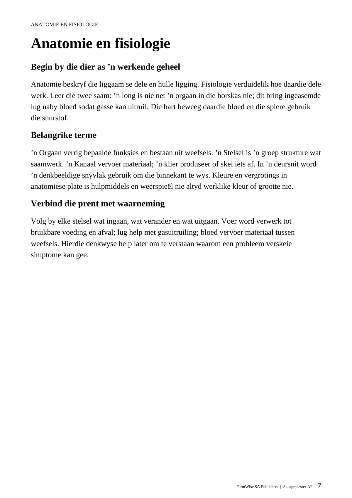 Geïllustreerde Meestereeks Skaapboerdery Handboek (Afrikaans)