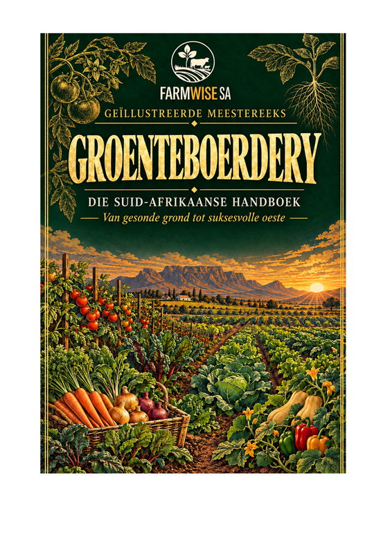 Groenteboerdery | Geïllustreerde Meesterreeks (Afrikaanse PDF)