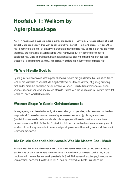 Agterplaas Skape Handboek — Jou Eerste Trop – sample page 3