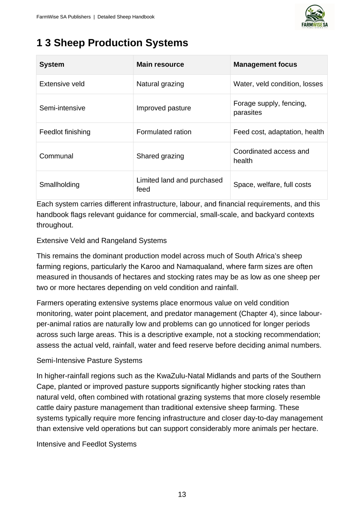 Updated October 2026 edition; actual interior page 13. Detailed Sheep, English.