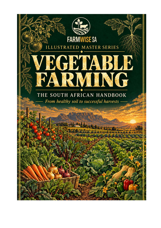 Vegetable Farming | Master Illustrated South African Handbook (English PDF)