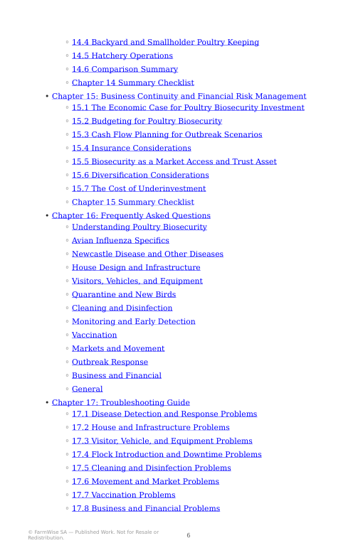 Complete Poultry Biosecurity Handbook – sample page 4