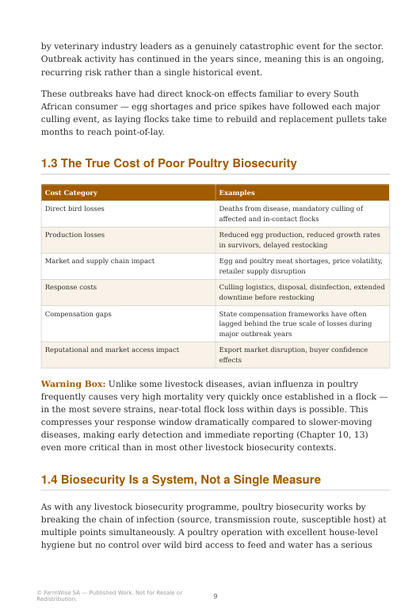Complete Poultry Biosecurity Handbook – sample page 1
