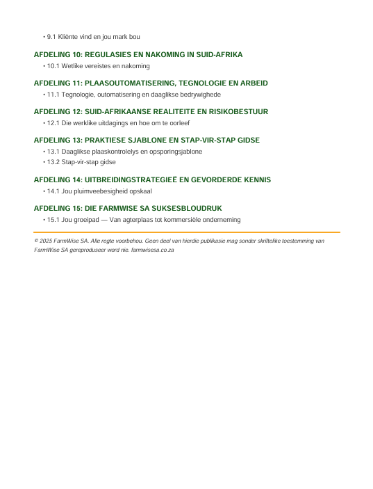 Gedetailleerde Pluimvee Handboek – sample page 2