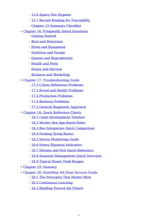 Detailed Bee Farming Handbook – sample page 5