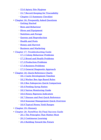 Detailed Bee Farming Handbook – sample page 5