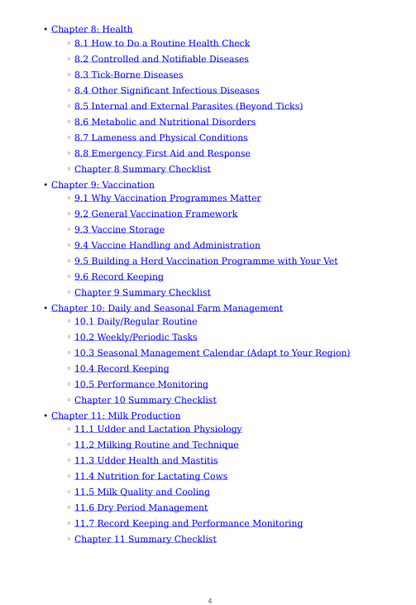Detailed Cattle Handbook – sample page 3