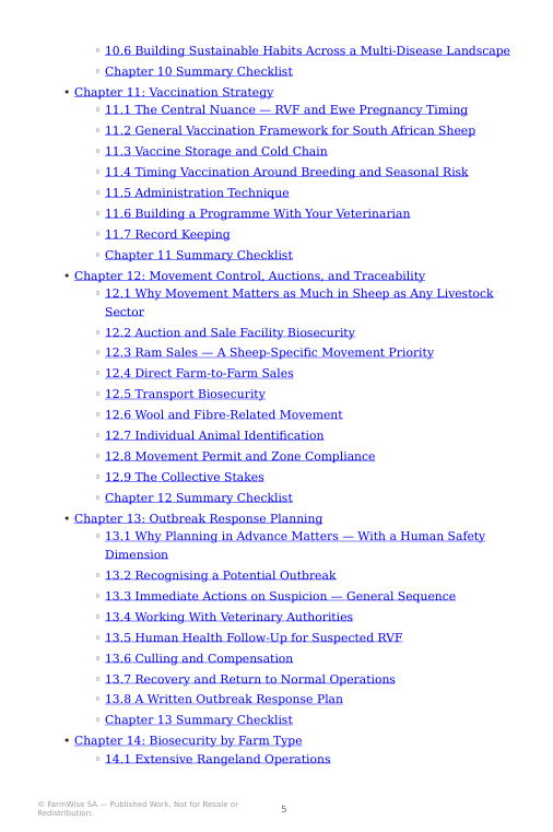Complete Sheep Biosecurity Handbook – sample page 6