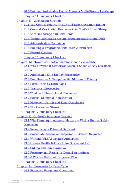 Complete Sheep Biosecurity Handbook – sample page 6