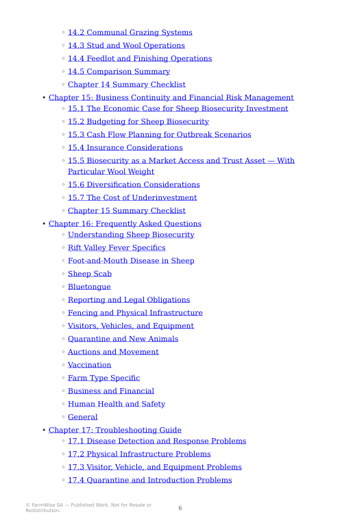 Complete Sheep Biosecurity Handbook – sample page 2