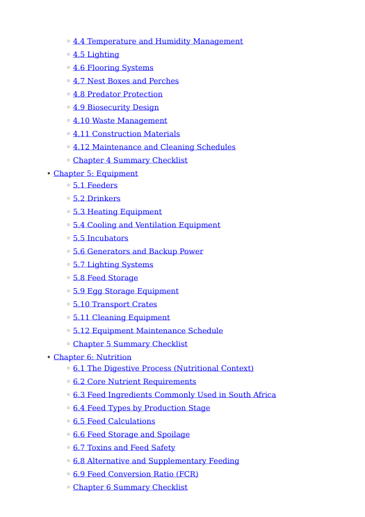 Detailed Poultry Handbook – sample page 3