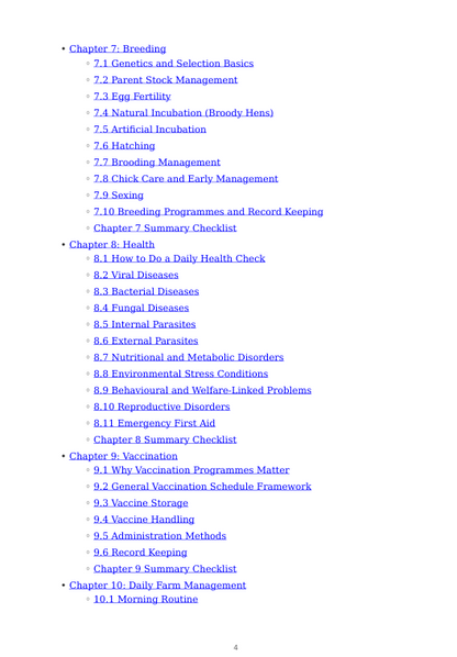Detailed Poultry Handbook – sample page 6