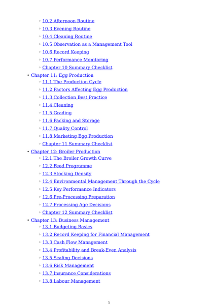 Detailed Poultry Handbook – sample page 4