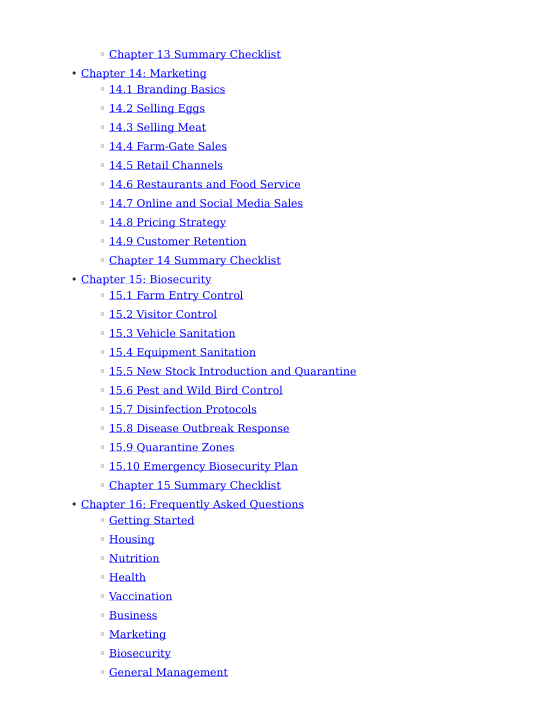 Detailed Poultry Handbook – sample page 5