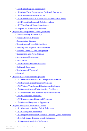 Complete Cattle Biosecurity Handbook – sample page 4