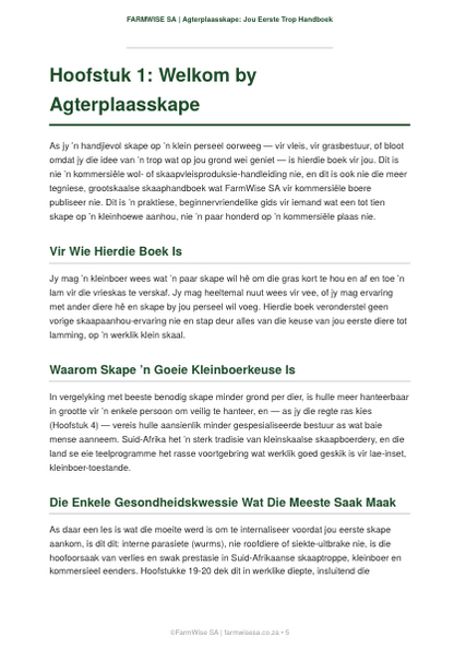 Agterplaas Skape Handboek — Jou Eerste Trop – sample page 3
