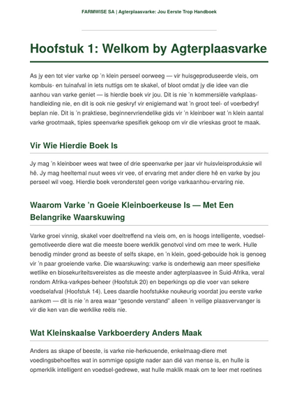 Agterplaas Varke Handboek — Jou Eerste Trop – sample page 3