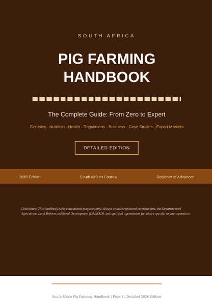 Detailed Pig Farming Handbook