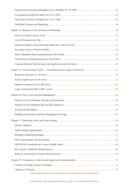 Detailed Pig Farming Handbook
