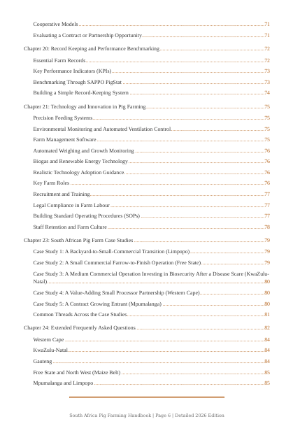 Detailed Pig Farming Handbook