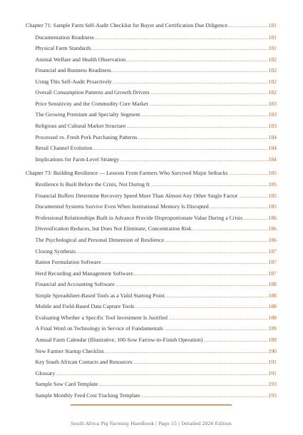 Detailed Pig Farming Handbook