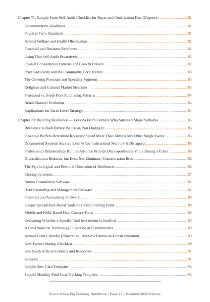 Detailed Pig Farming Handbook