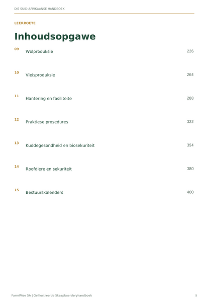 Geïllustreerde Meestereeks Skaapboerdery Handboek (Afrikaans)